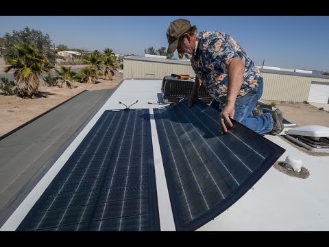 Full RV Solar &amp; Inverter Install ~ From Start To Finish