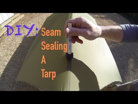 DIY Gear Tips: Seam Sealing A Tarp