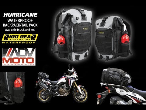 Rigg Gear Hurricane Waterproof Backpack/Tail Bag