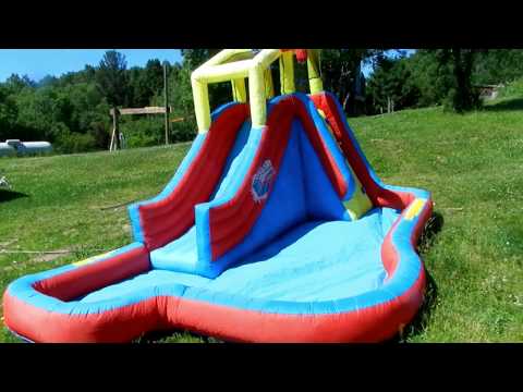 How to repair an inflatable slide