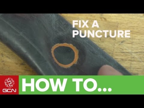 How To Fix A Bike Puncture - Repairing An Inner Tube
