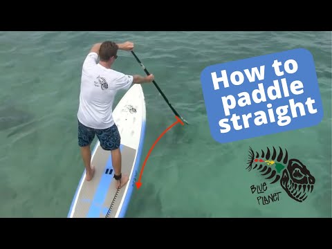 SUP Tips: How to paddle straight on a Stand Up Paddleboard (reverse J stroke)