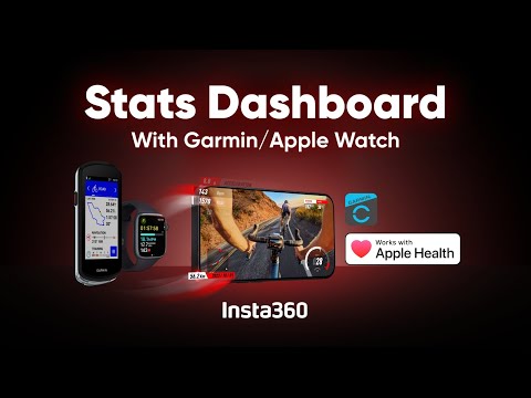 Insta360 - How To Connect To Garmin Connect and Apple Health