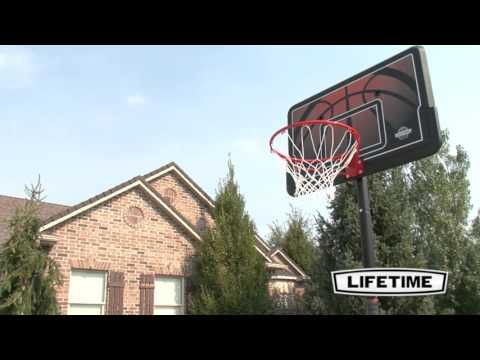 Lifetime 44&#039;&#039; Telescoping Basketball System | Model 90040 | Features &amp; Benefits Video