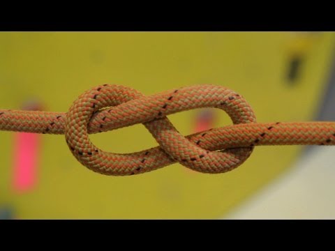 How to Tie Figure 8 Follow-Through Knot | Rock Climbing