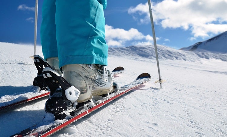 skiing shoes