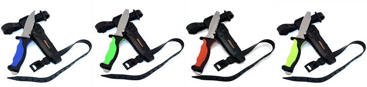 Promate Scuba Dive Snorkel Titanium Knife Promate Scuba Dive Snorkel Titanium Knife