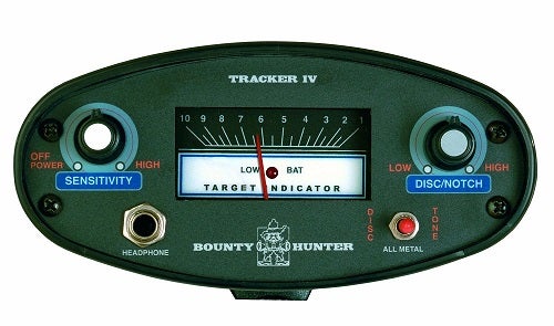 Bounty Hunter TK4 Tracker IV Metal Detector Display