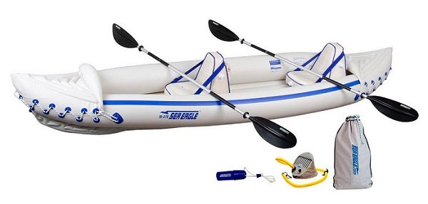 Sea Eagle SE370K_P Inflatable Kayak with Pro Package