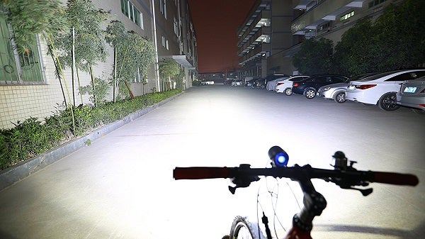 Nitecore BR35 Dual Beam Rechargeable Bike Headlight Revtronic Mountain Bike Headlight