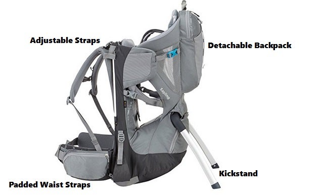 features of baby hiking backpacks