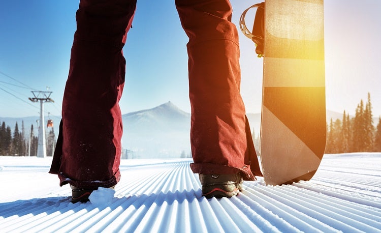 TD Men's Ski Snow Pants Denim Thick Warm Waterproof Outdoor Snowboard Jeans 