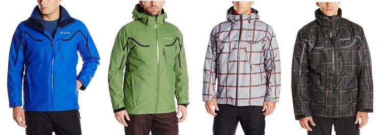 Columbia Sportswear Men's Whirlibird Interchange Jacket with Detachable Storm Hood 