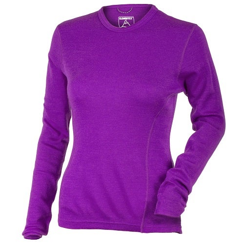 MERIWOOL Women’s Merino Wool Midweight Baselayer Crew