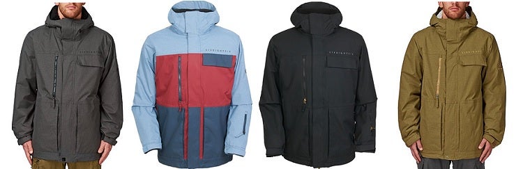 best looking snowboard jackets