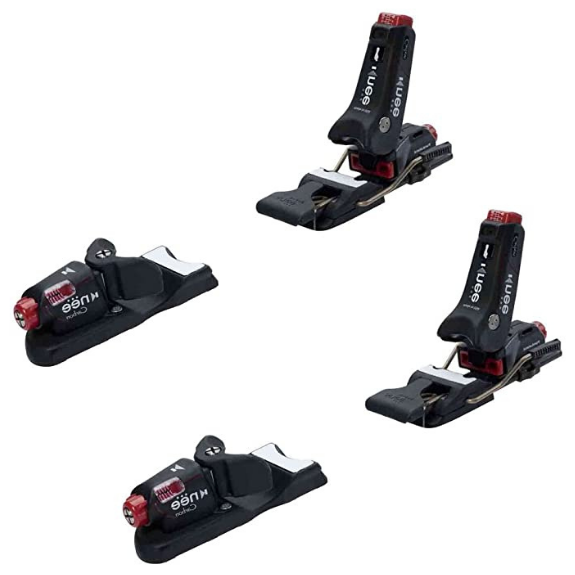 Knee Binding Carbon DIN Ski Bindings