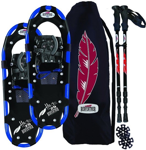 RedFeather Men's HIKE Recreational Series Snowshoe Kit