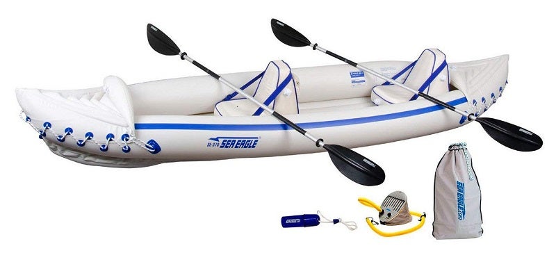 Sea Eagle SE370 Inflatable Sport Kayak Pro Package