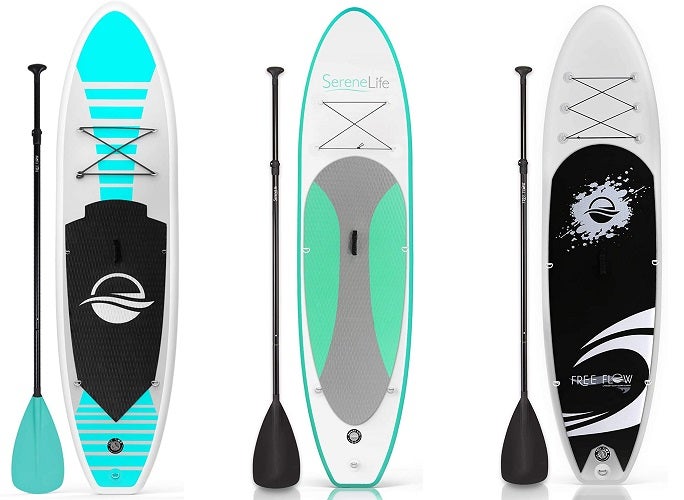 SereneLife Inflatable SUP Board