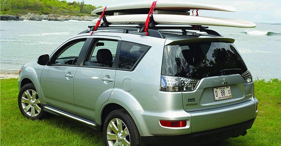 Premium Stainless Steel Car Roof Rack Carrier for Kayak Boat Ski Paddleboard