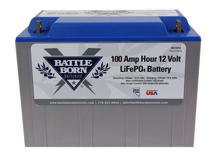 Battle Born LiFePO4 12V Deep Cycle RV Battery