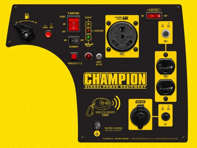 Champion Power Equipment Portable RV Generator