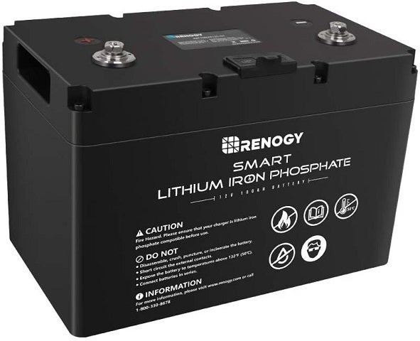Renogy Lithium-Iron Phosphate RV Battery
