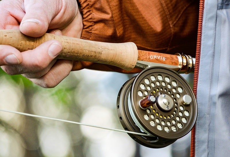 fly fishing rod and reel