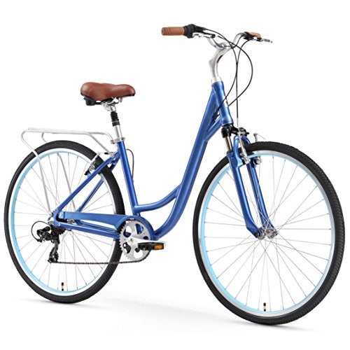 ZZKK Double Cycling 21//26 Speed Mountain 700C Speed Road Leisure Travel Sightseeing Car