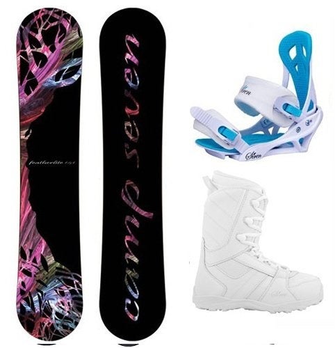 Camp Seven Featherlite Women's Complete Snowboard Package