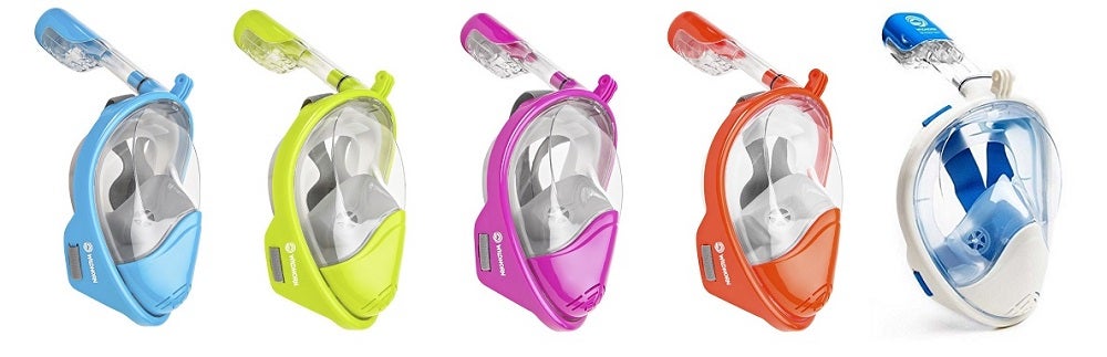 Seaview 180° GoPro Compatible Full Face Snorkel Mask Seaview 180° GoPro Compatible Full Face Snorkel Mask