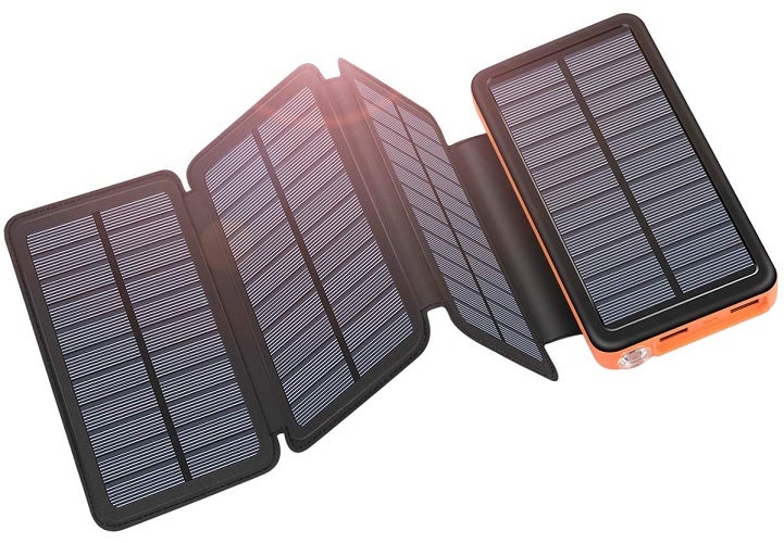 ADDTOP Portable Solar Power Bank Kit