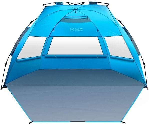 OutdoorMaster Pop Up 3-4 Person Beach Tent