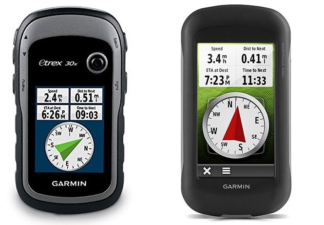 Garmin Hiking Gps Comparison Chart