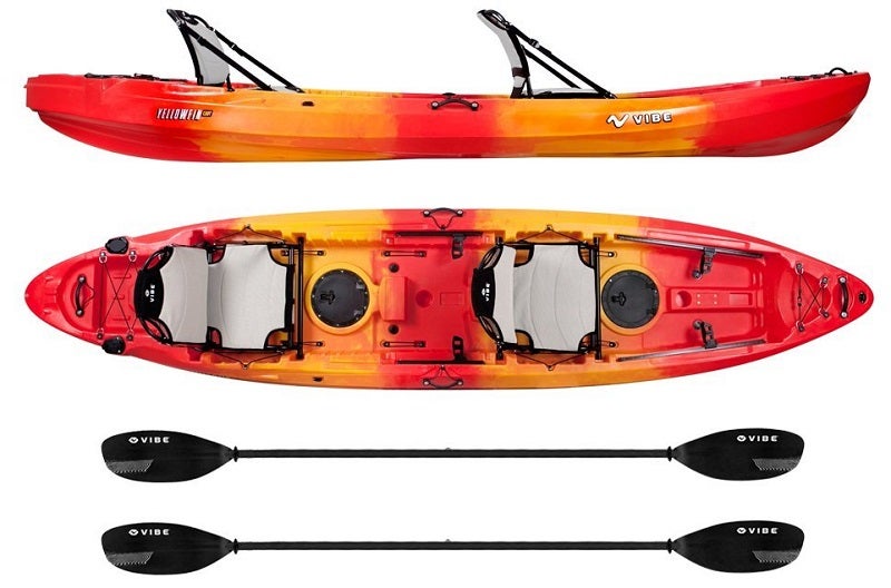 Tandem Sit On Top Fishing Kayak - Image Of Fishing ...