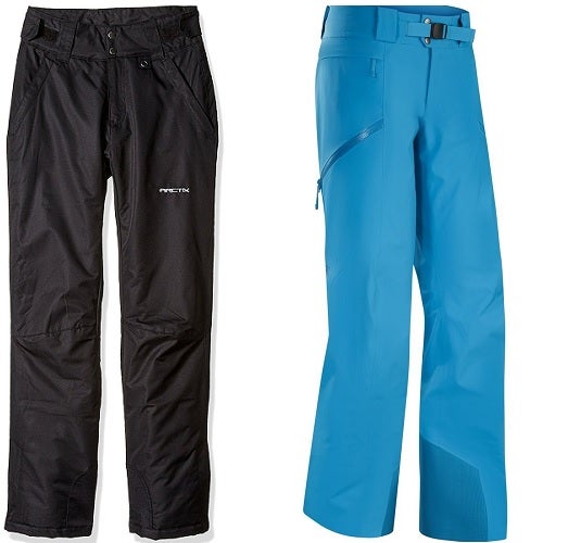 Insulated Ski Pants vs Shell Ski Pants