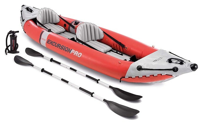 Intex Excursion Pro K2 Inflatable Fishing Kayak