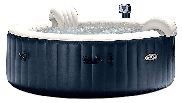 Intex Pure Spa Inflatable Portable Heated Bubble Hot Tub
