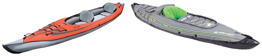 Solo vs Tandem Inflatable Kayak