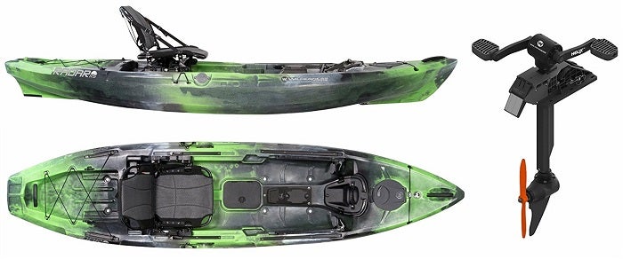 Wilderness Systems Radar 115 Pedal Drive Fishing Kayak