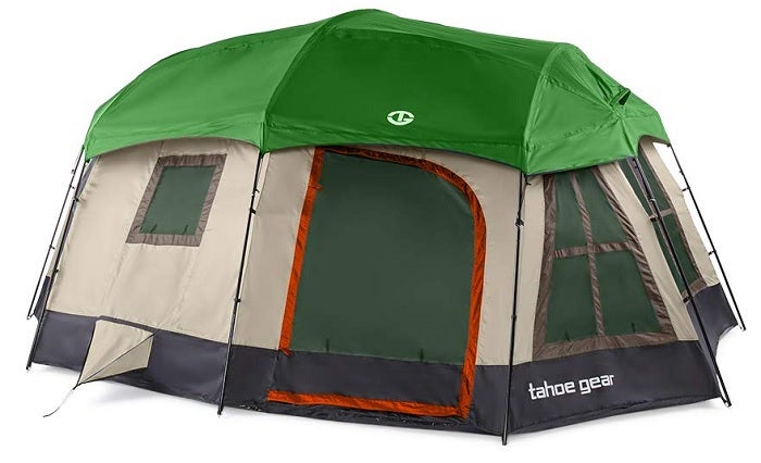 Tahoe Gear Ozark 3-Season Large Family Cabin Tent