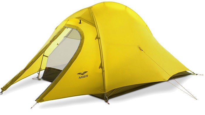 MIER Waterproof Backpacking Tent with Footprint