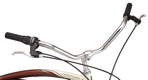 Schwinn-Sanctuary-7-Speed-Cruiser-Bicycle handlebars