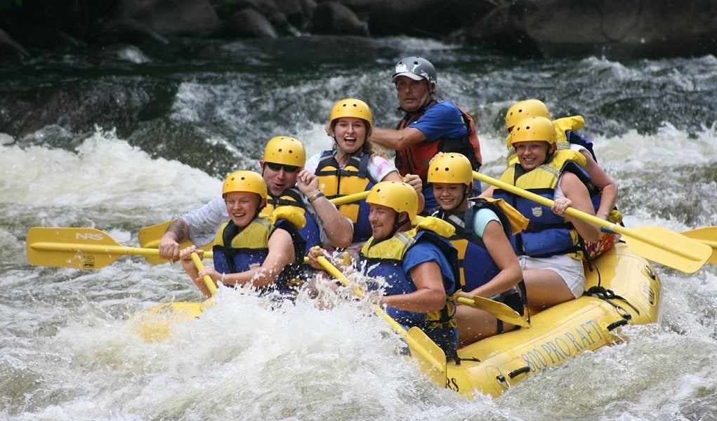 Try River Water Rafting