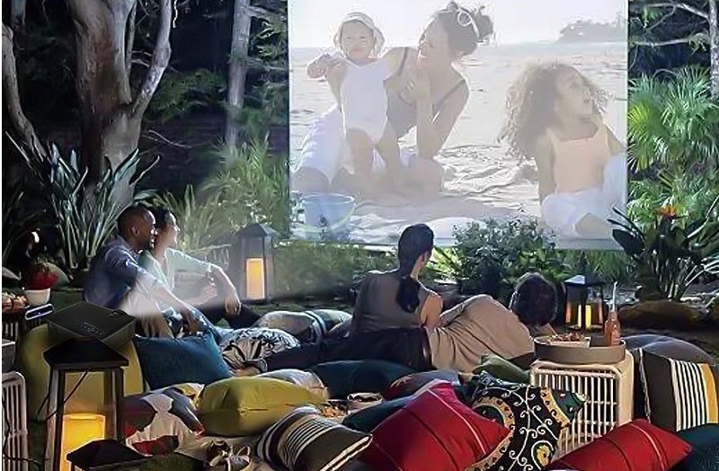 best outdoor projector