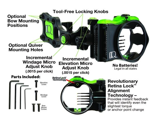 Field-Logic-IQ00323-Bowsights-Technology bow sight specifications