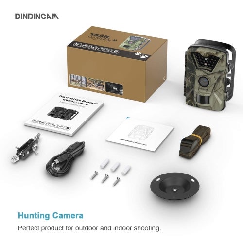 Infrared-Wildlife-Surveillance-Security-Upgraded trail camera box contents