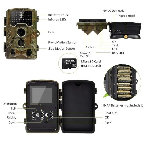 RainbowDay Deer Trail Camera specifications