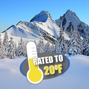 winter sleeping bag temperature rating