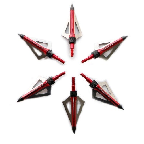 Huntingdoor-Broadheads-Compound-Crossbow-with broadheads